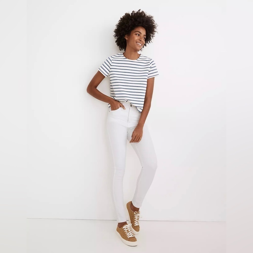Madewell Women's High Rise Jeans - White